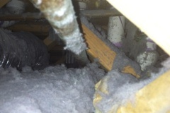Disconected Dryer Vent